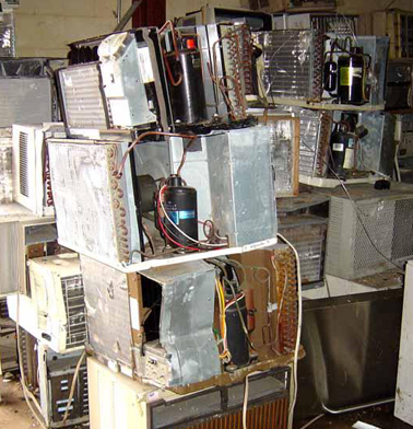 江陰璜塘空調維修家電維修回收廢舊空調.